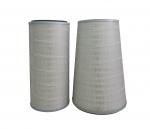 Conical Gas Turbine Air Inlet Filters , Galvanized End Cap Composite Air Filter