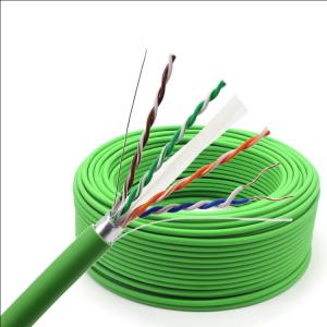 Wholesale FTP Cat5e 100m Ethernet Cable , 100m Cat6 Cable 4P Twisted Pair from china suppliers