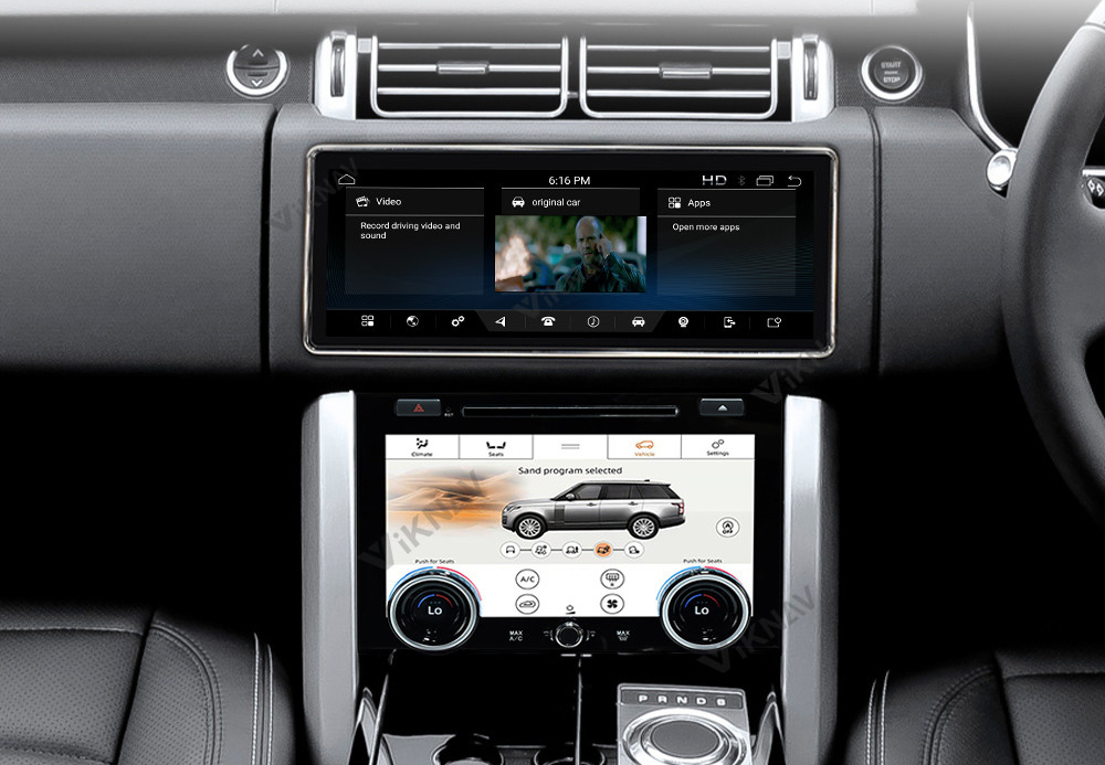 10.4 Inch Touch Screen AC Control L405 Automotive Climate Control System