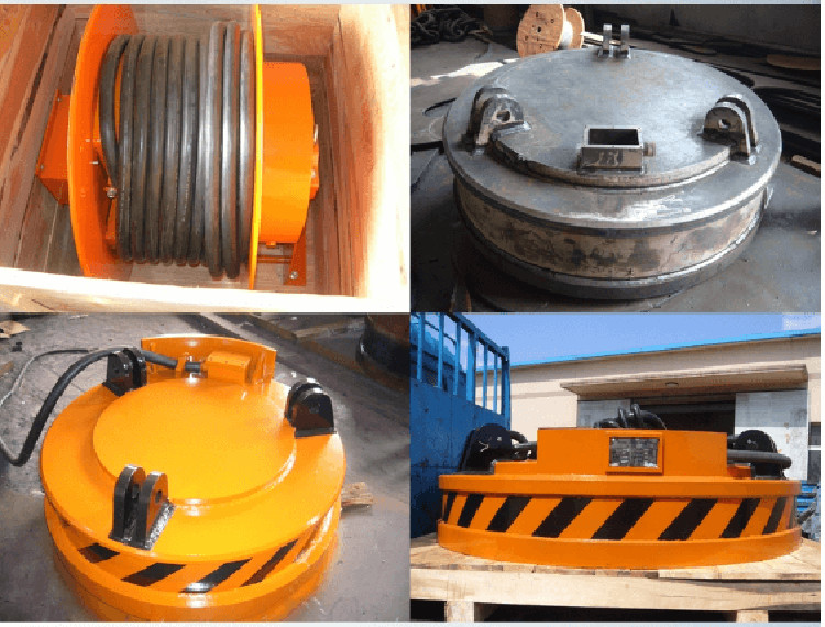 Automatic Lifting Electromagnet , Rechargeable Electro Permanent Lifting Magnets