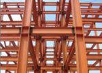 Fast Construction Industrial Steel Frame Buildings , Durable Steel Frame Office