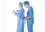 Reinforced Disposable Surgical Gown For Hospital 30 / 40gsm SMS Sterile