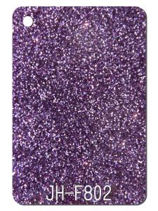 Wholesale 1/8 Inch Purple Glitter Acrylic Sheets Panel Board Household Decor from china suppliers
