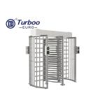 Stainless Steel Full Height Turnstile Fingerprint Single Lane Turnstile