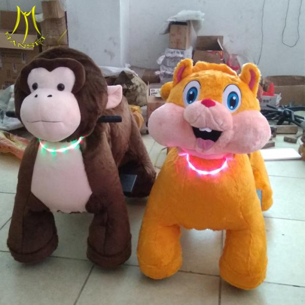 Hansel entertainment games walking electric machine stuffed electric animal car