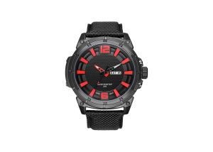 Wholesale Genuine Leather Strap Alloy Case Watch Waterproof Quartz 52mm Case Diameter from china suppliers