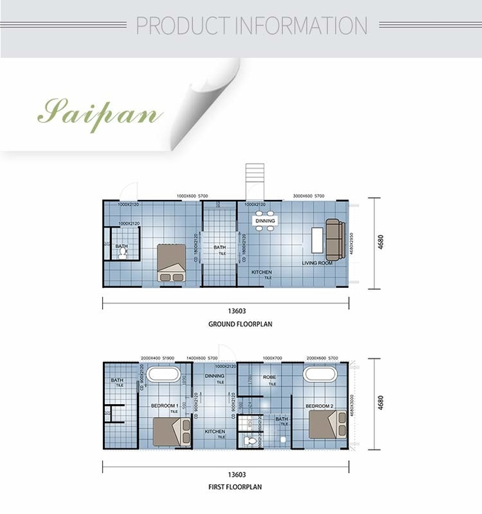 Structures AU NZ Standard Light Steel Frame House To Build Luxury Prefabricated Homes
