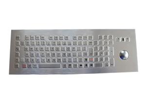 Wholesale 400DPI Metal Industrial Keyboard 104 Keys With Mechanical Trackball from china suppliers