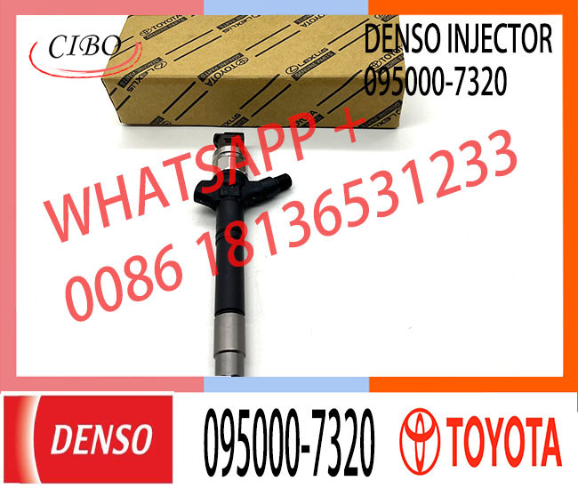 Diesel Fuel Injector 095000-7320 Common Rail Injection Nozzle 23670-0R130 For Toyota 1AD-FTV 2AD-FTV