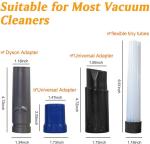 Dust Suction Brush Vacuum Cleaner Attachments Flexible Tiny Tubes Dirt Remover