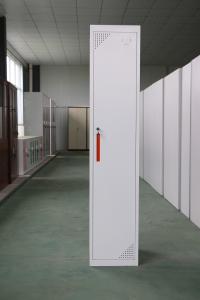 Wholesale Single Door Steel Office Lockers Electrostatic Powder Coating 0.6mm Thick from china suppliers