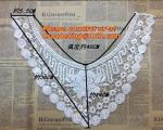 Embroidery Lace Collar Applique Neckline Lace Crochet Flower Motif Patchwork