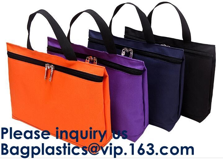 Zipper Vinyl PVC Leather Bank Deposit Bags Bank Deposit Bag With Key Ring,Locking Courier Bag 1000 Denier Nylon Combinat