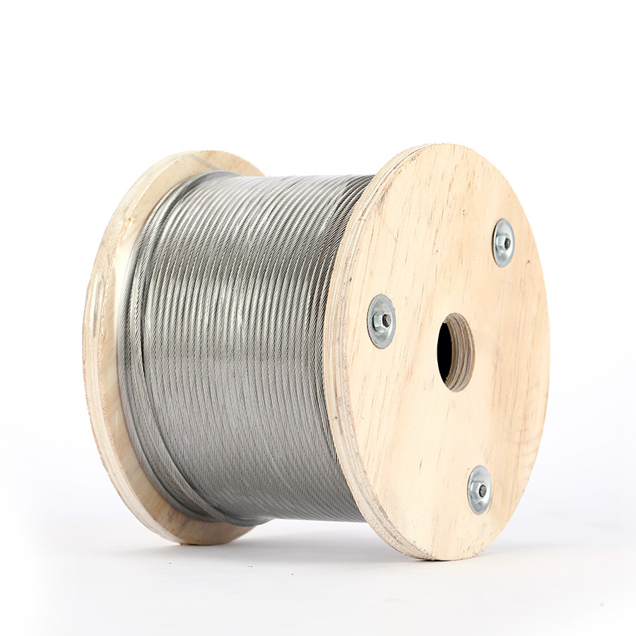 304 316 Ss Wire Rope Is Suitable Anti Rust For Deck Cable Railing Hardware