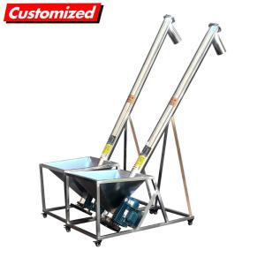 Wholesale Custom Conveying System Stainless Steel Flexible Screw Auger Feeder For Powder Conveyor from china suppliers