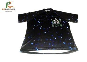 Wholesale Black 3D Sublimation Custom Printed T Shirts For Club Team 100 Percent Cotton from china suppliers