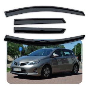 Wholesale Customized Car Side Window Wind Deflectors PMMA Smoke / Dark Smoke from china suppliers