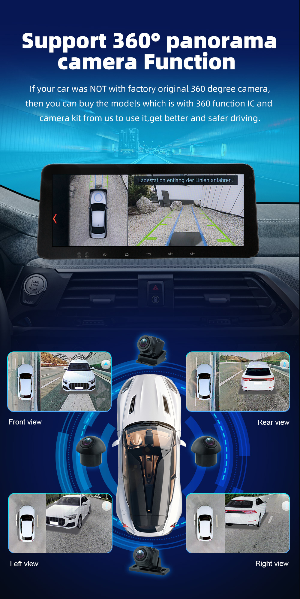 10.33" Car Dvd Player Auto Stereo Gps Navigation Video Android Car Radio DVR Combination