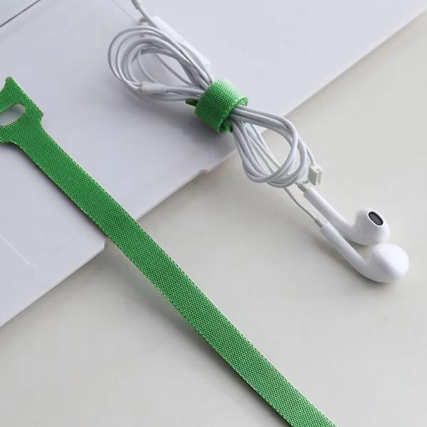 Customized Hook And Loop Cable Ties Self Locking Reusable Velcro Cable Ties Adjustable