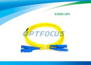 Wholesale Fiber Optic Patch Cable Passive Components E2000 UPC Fiber Optic Patch Cord from china suppliers