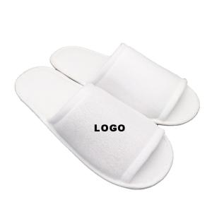 Wholesale Hotel Disposable Slippers White Home Slippers Logo Customized Home Supplies from china suppliers