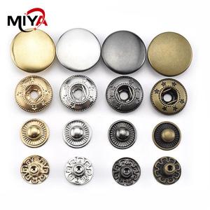 Wholesale Clothes Four Parts Spring Metal Snap Fasteners from china suppliers