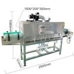 Glass Plastic Bottle shrink sleeve heat tunnel Equipment 125pcs/min Automatic