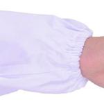 100% Cotton White White Laboratory Coat Long Sleeve Acid Resistant For Doctors