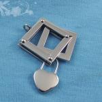 Mixture Styles Lock Key Skull Animal Zordiac Letter Flower Necklace Pendant
