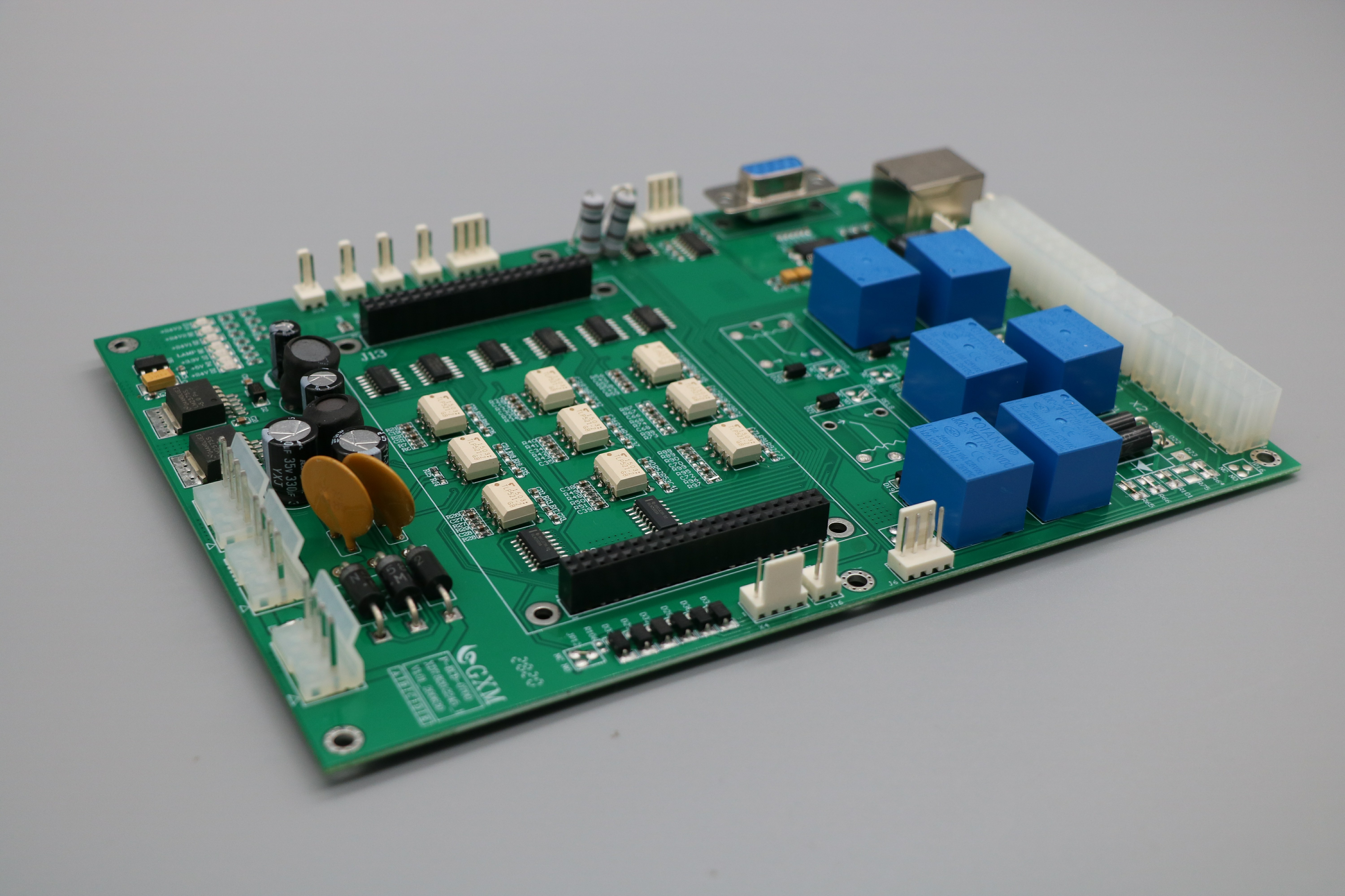 Green Soldmask SMT PCB Assembly Prototype Development High-mix Low-volume Production