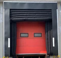 Wholesale Cordura 1000 Air Cushion Cold Storage Inflatable Dock Shelter Seals Wear-resistant dock door shelters from china suppliers