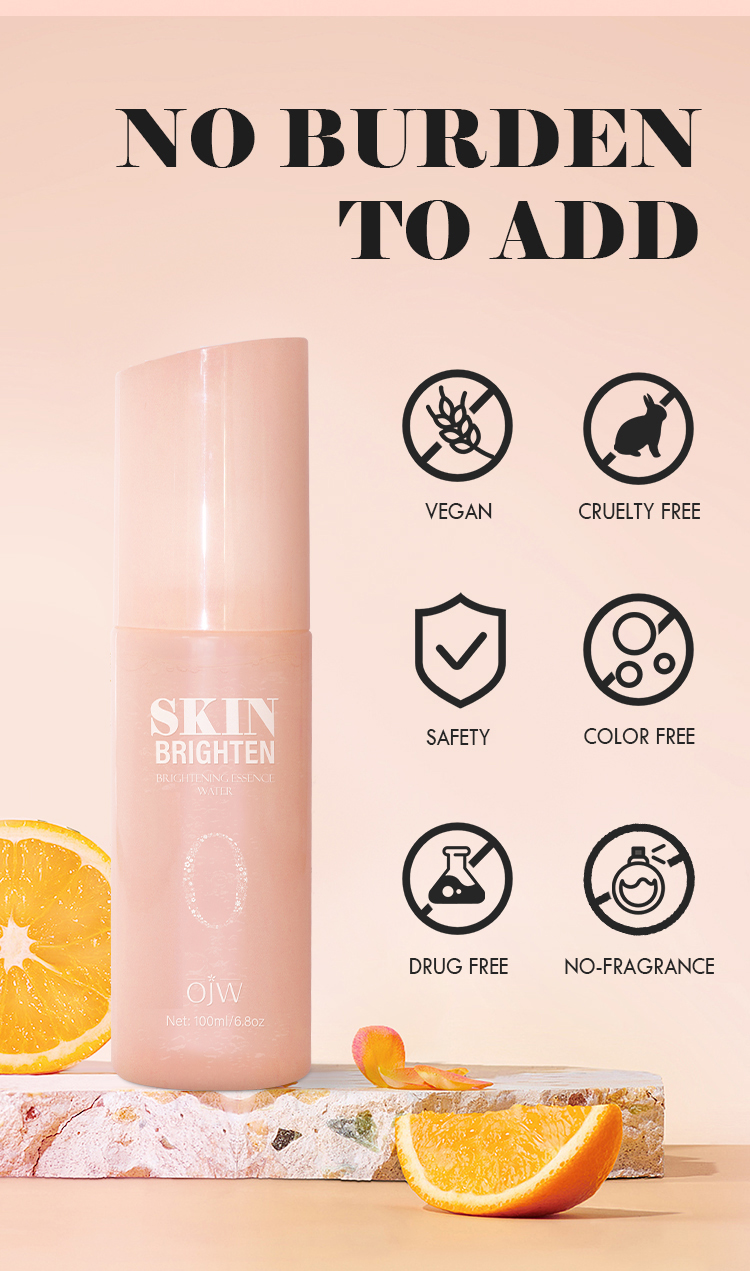 OEM Private Label Hyaluronic Acid Facial Toner Moisturizing Brightening Anti-Wrinkle for Dark Skin Whitening Feature