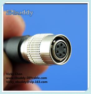 Wholesale China cheap Hirose HR10 6pin male and female plug from china suppliers
