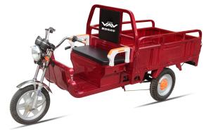Wholesale Battery Power Electric Cargo Trike Red 3 Wheel Tricycle 6-8 Hours Charge Time from china suppliers