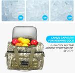 Cute Insulated Cooler Tote Bag Beach Beverage Sport Camping Freezer 15X10X10"