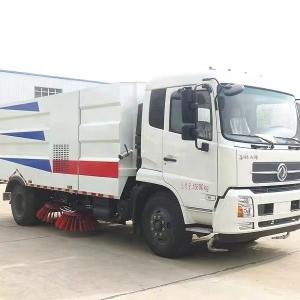 Wholesale 210hp 12cbm Road Sweeping Truck , Small Street Cleaner Truck Euro 2 4x2 from china suppliers