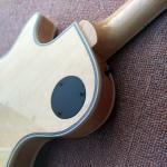 Custom Shop Wooden Solid spalted tree wood Electric Guitar Top Musical