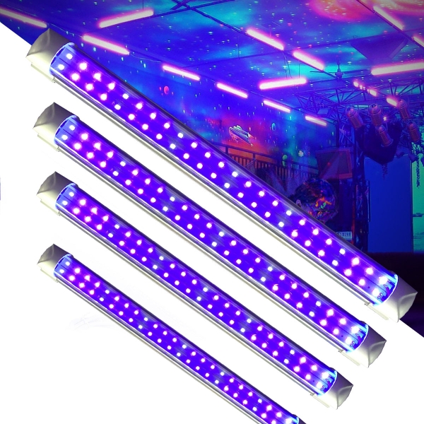 PC Cover UV Black Light Bulb 365nm 395nm UV T8 Led Tube Bulbs