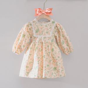 Wholesale Polyester Floral Princess Prom Casual Cotton Summer Dresses Lace For Girls Child from china suppliers
