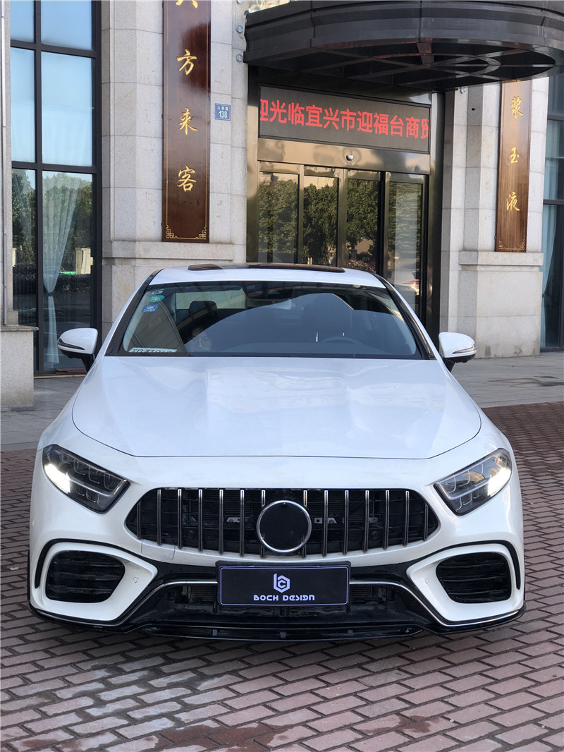 For Mercedes CLS300 CLS350 W257 Body Kit CLS300 CLS350 Upgraded GT63S-style Front and Rear Bumpers