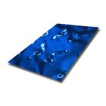 JIS Decorative Stainless Steel Sheet Stamped Water Ripple For Ceiling Decoration
