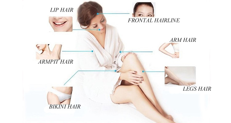 10hz Lasertell Triple Wave Diode Laser Hair Removal
