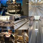 6wl Stainless Steel Sheet 304 BA Embossed Finsih Stainless Steel Metal Plate