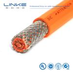 XLPE Jacket High Voltage Cable Ev Charging Cable 25Mm2 35Mm2 50Mm2 70Mm2 Orange