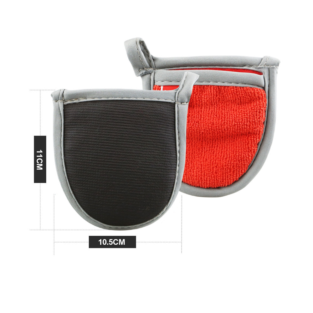 Red Blue Customized Size Autoscrub Wash Mitt Clay Mitts For Detailing