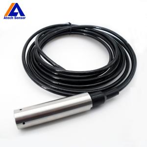 China Tank Water Monitoring Submersible Level Sensor 10 - 36VDC Power Supply on sale