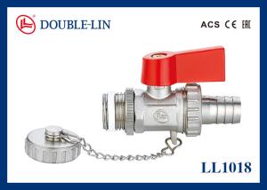 Wholesale Brass Drain Ball Valve 90 Degree On / Off Lever Operated from china suppliers