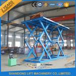 In Ground 3 ton Basement Hydraulic Car Scissor Lift for Home Garage
