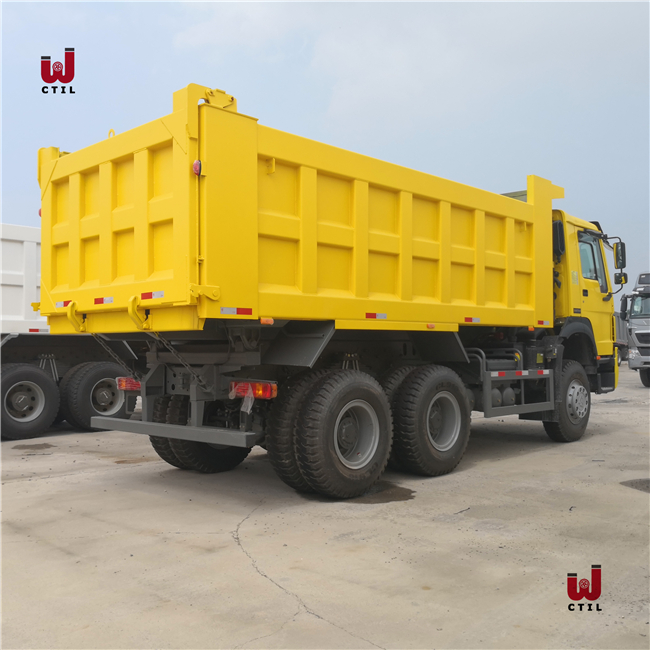 gravel dump truck