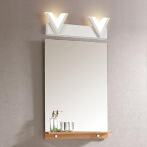 Wholesale Modern acrylic warm white /Nature White light wall light bathroom metal LED makeup mirror wall lamp(WH-MR-61） from china suppliers